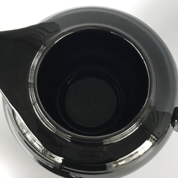 Vintage Fiesta Black Teapot with Lid Excellent Condition - Picture 8 of 13